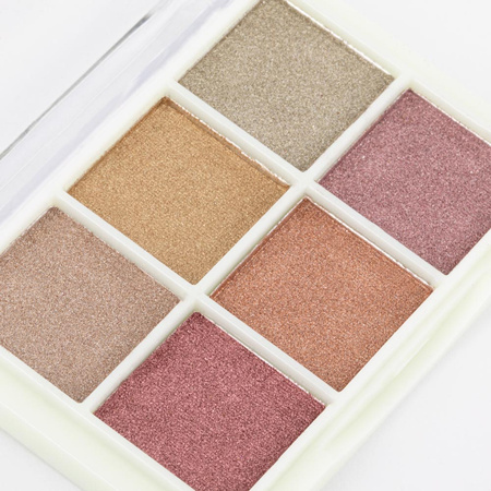 Nail powder with mirror effect, box of 6 colors, Molly Nails No. 3