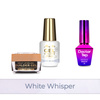 Molly Nails PRO MATCH SYSTEM 2+1 White Whisper : 2 gels de construction + Doctor Top 10 g