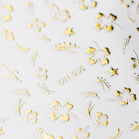 DH-650 Self-Adhesive Flower Nail Stickers