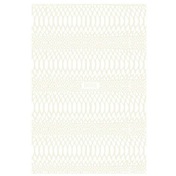 Autocollants pour ongles fins, irisés, motif peau de serpent « Snake Skin » blanc