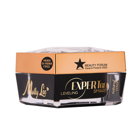 Формуючий гель для нігтів Expert Gel Smart natural cover від Monika Mielniczuk MollyLac, без HEMA/Di-HEMA, 50 г