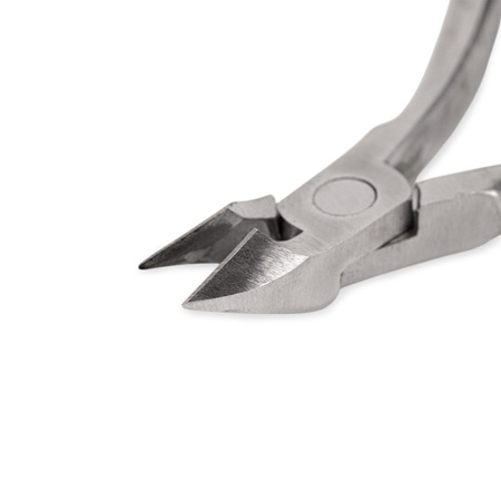 Tijeras para uñas y cutículas de acero inoxidable Senior Sharp 8 mm