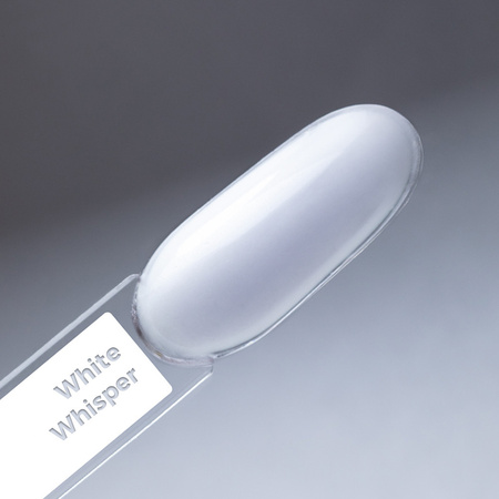 Base de caucho con fibras para manicura y pedicura 2 en 1 Fiber Rubber Base MollyLac White Whisper sin HEMA/Di-HEMA, 10 g
