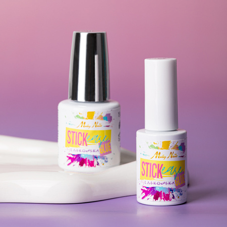 Base Adhesive product for attaching stickers STICKease glue Molly Nails by Laskovska HEMA/Di-HEMA Free 7g