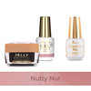 Molly Nails PRO MATCH SYSTEM 2+1 Nutty Nut 2 builder gels + Doctor Top 15g
