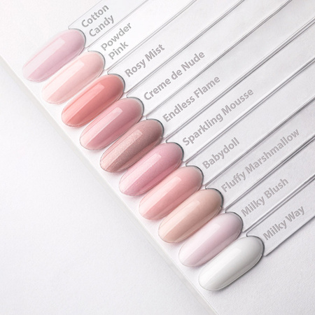 Rubber base flexible nails manicure pedicure S.O.S. Antidote Molly Nails Cotton Candy 10g