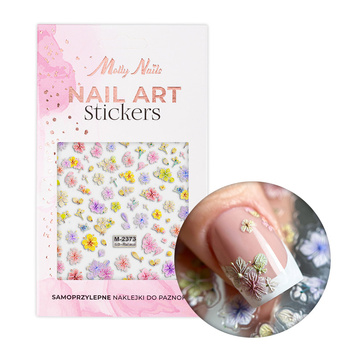 Naklejki do paznokci 5D samoprzylepne kwiaty M-2373 Molly Nails